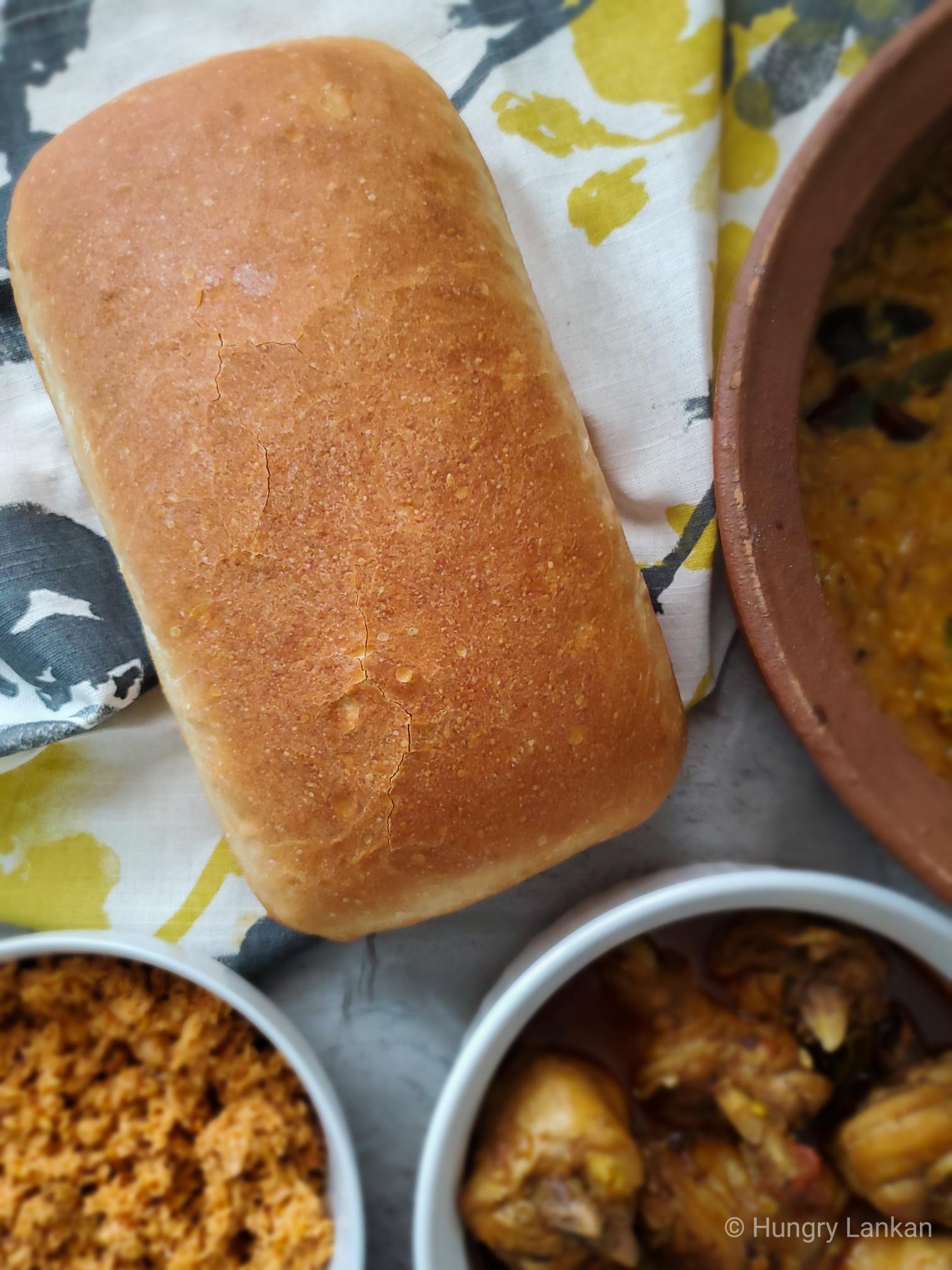 Sourdough discard loaf bread