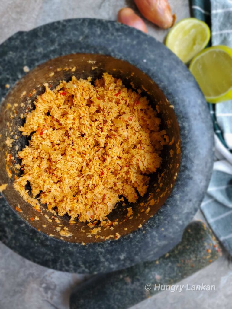 Coconut Sambal / Sambol