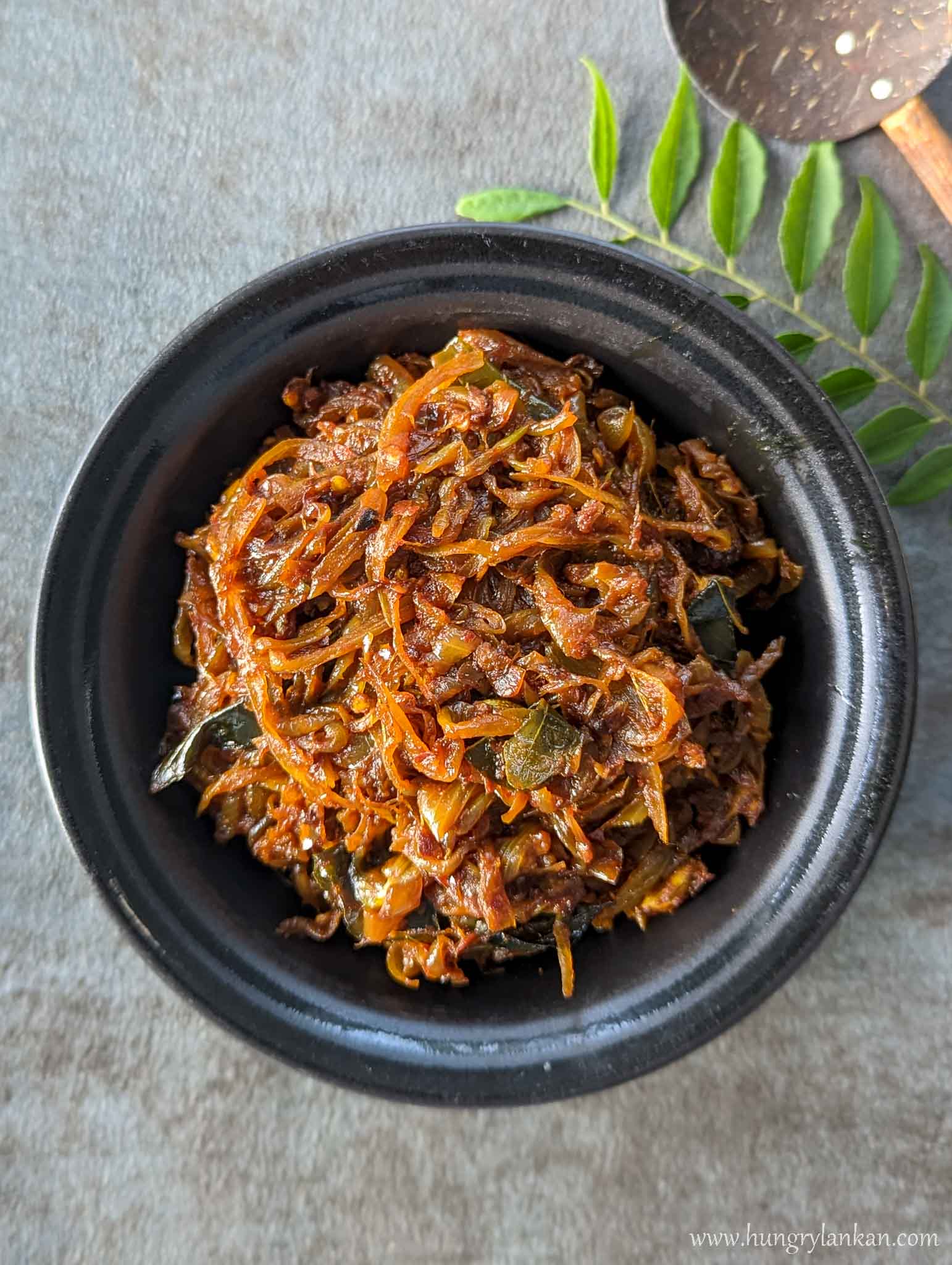 Sri Lankan Seeni Sambol